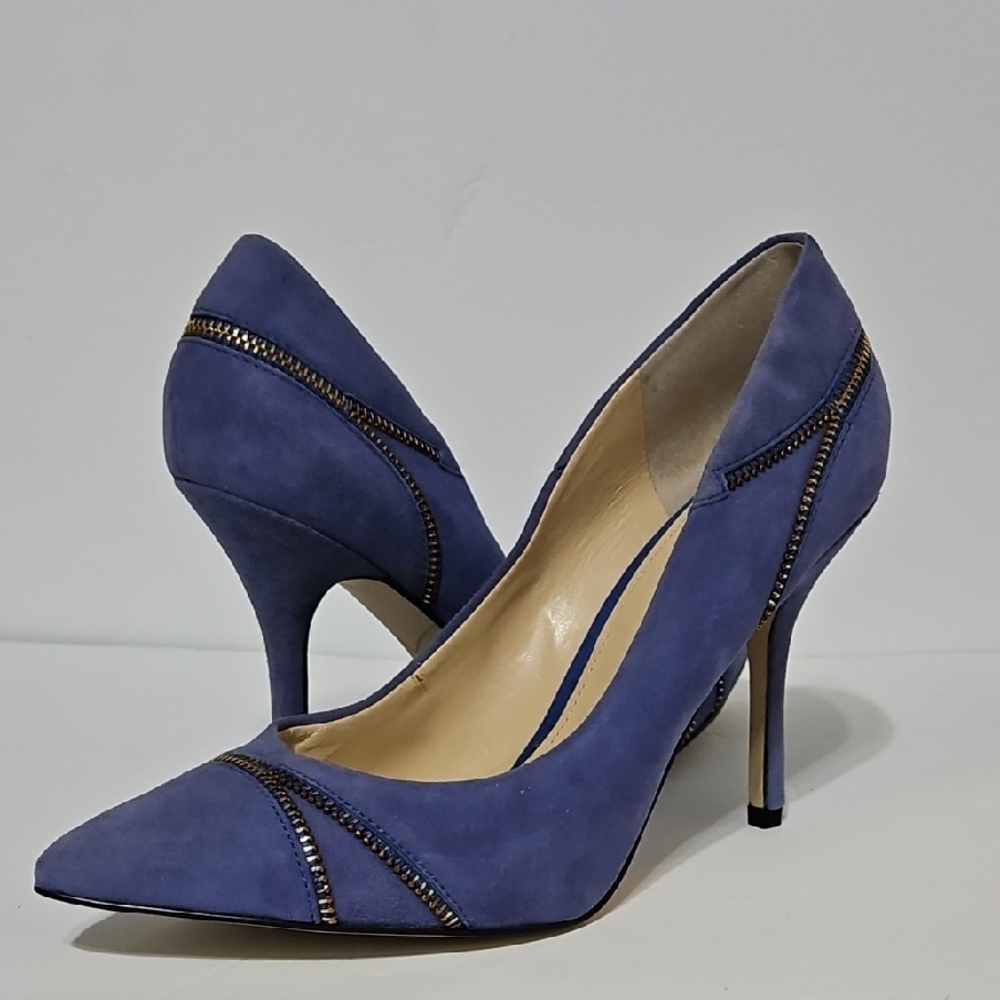 Enzo Angiolini Purple Stiletto Heels